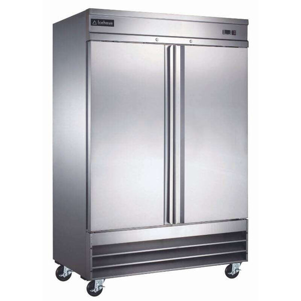 CONGELADOR DE ACERO INOXIDABLE DE 1 PUERTA DE CRISTAL MOD  CV-1PC-SS-01  MARCA ICEHAUS