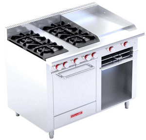 ESTUFA A GAS MODELO MINICHEF DE PISO MASTER LINEA PREMIUM MARCA CORIAT