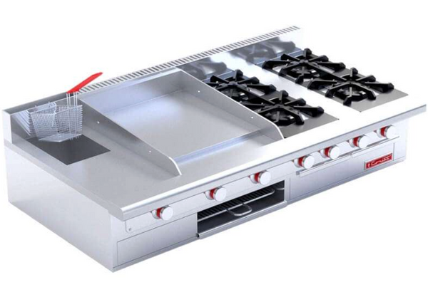 ESTUFA A GAS MOD MULTICHEF DE MESA MASTER LINEA PREMIUM MARCA CORIAT