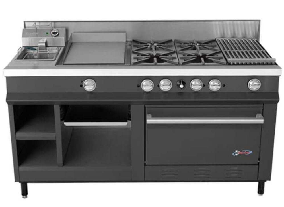 ESTUFA MAESTRA BLACK A GAS MODELO SSEMB MARCA SAN-SON