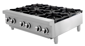 PARRILLA A GAS DE 6 QUEMADORES MODELO CG-60 MARCA DRAGO