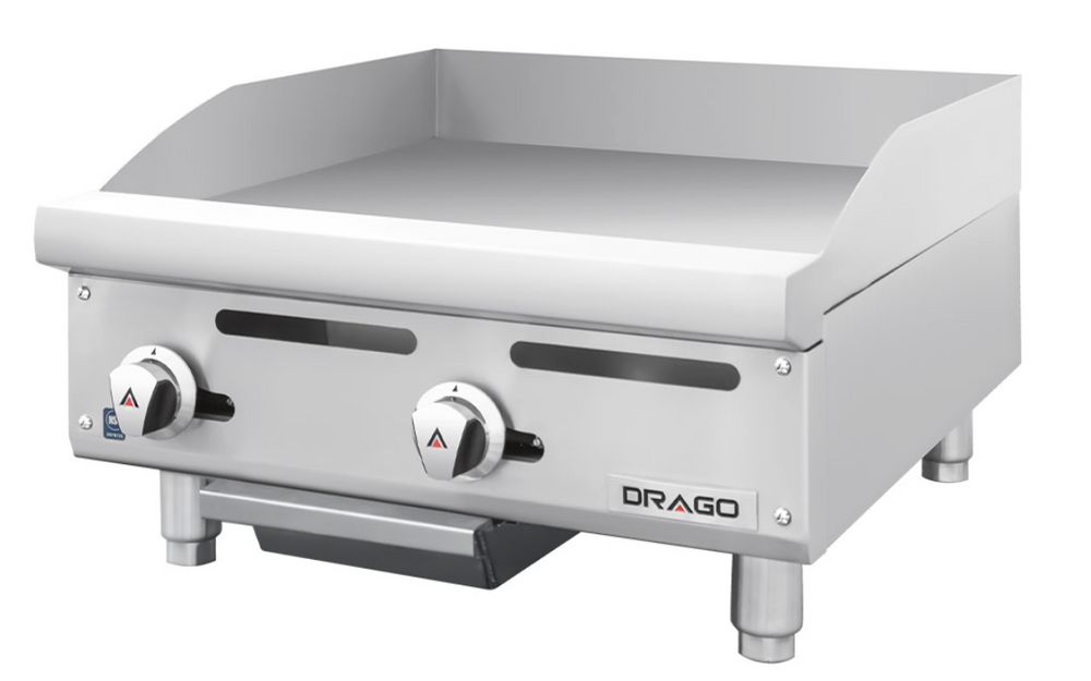 PLANCHA DE 2 QUEMADORES MODELO PG2 MARCA DRAGO