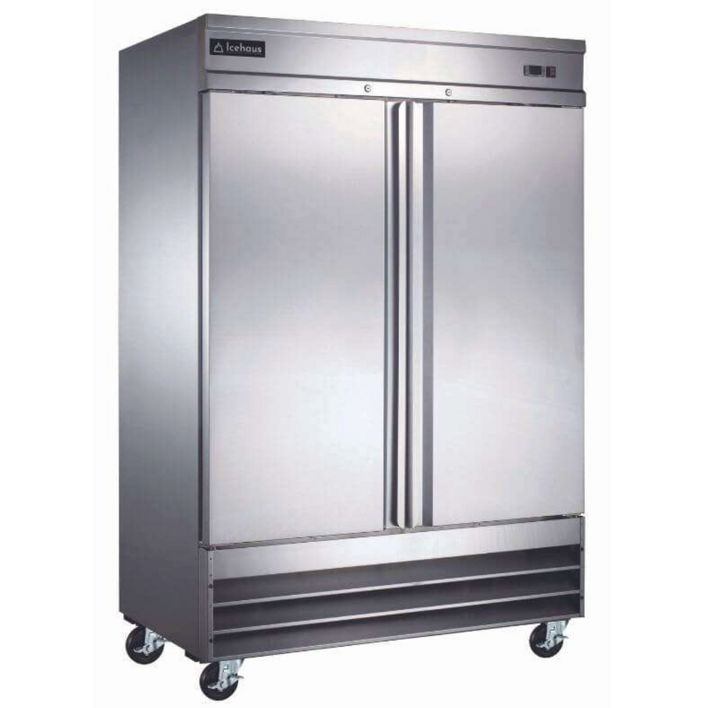 REFRIGERADOR EN ACERO INOX MOD RV-2PS-SS-01 MARCA ICEHAUS