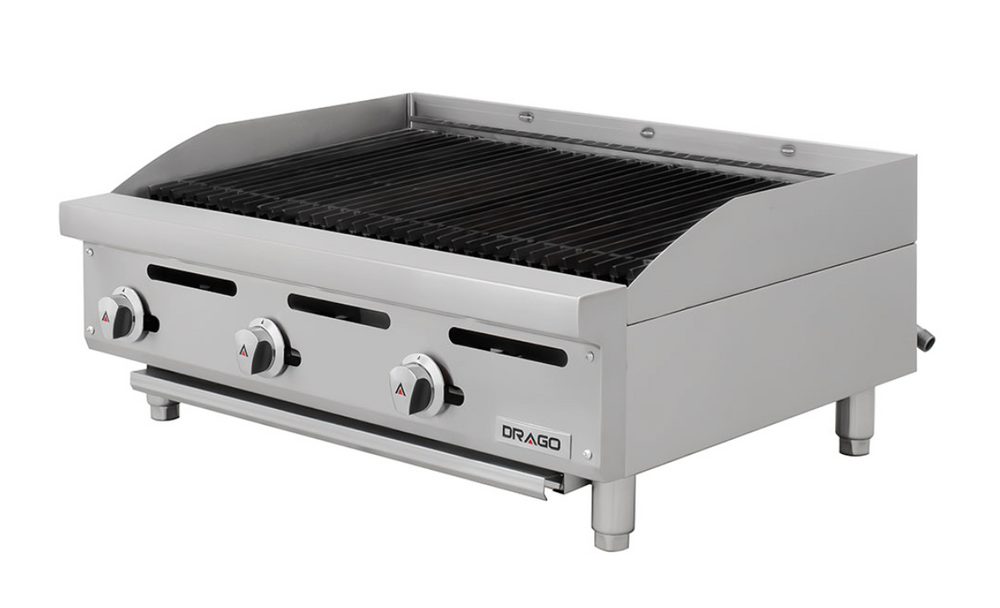 ASADOR A GAS DE  3 QUEMADORES  MODELO AG-3R MARCA DRAGO