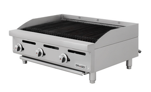 ASADOR A GAS DE  3 QUEMADORES  MODELO AG-3R MARCA DRAGO