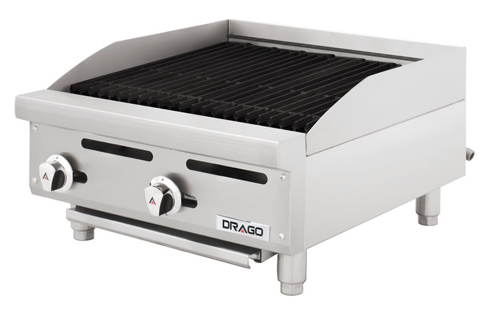 ASADOR DE 2 QUEMADORES MOD AG-2R MARCA DRAGO