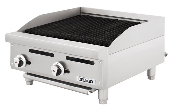 ASADOR DE 2 QUEMADORES MOD AG-2R MARCA DRAGO