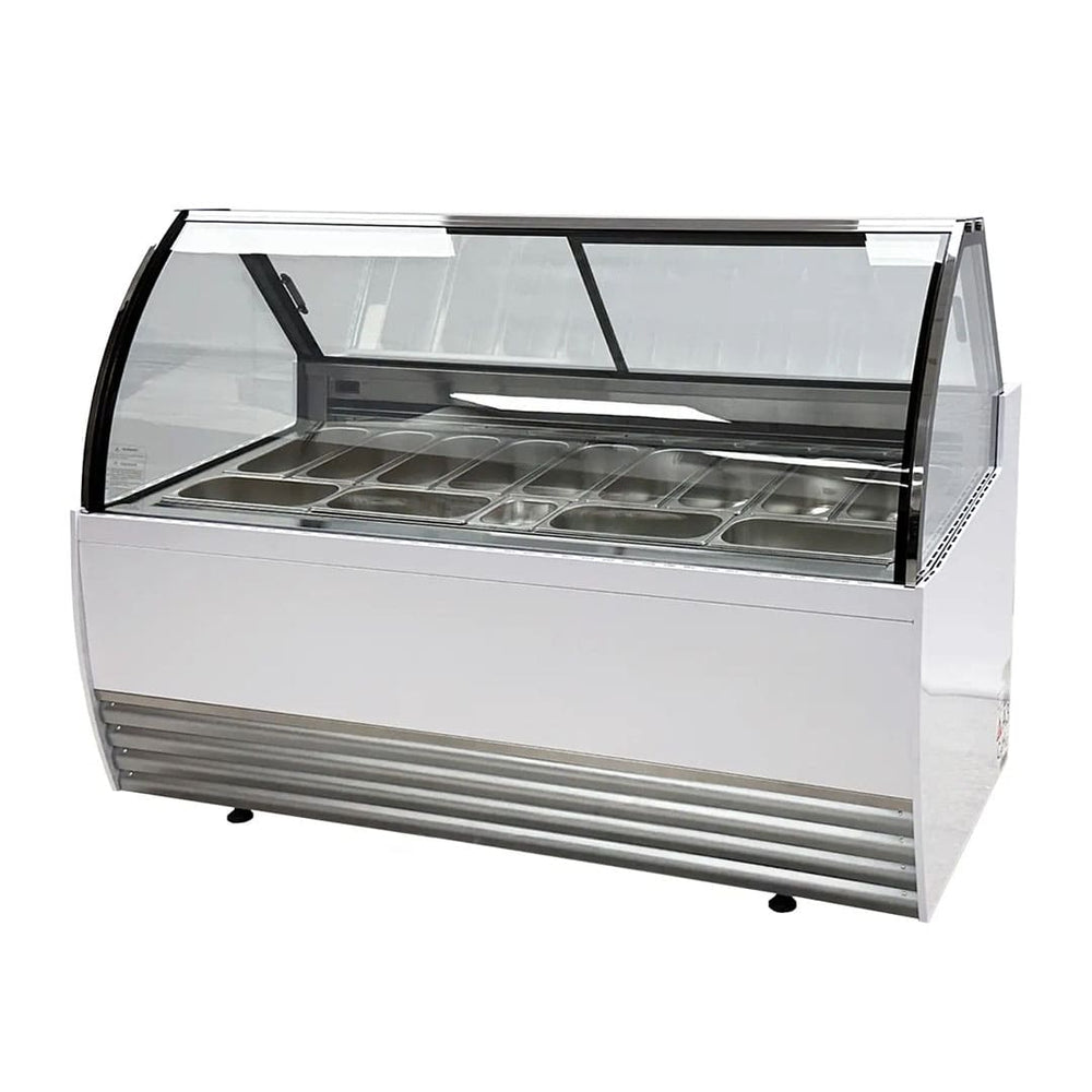Vitrina fría para helados de 13 insertos MIGSA DW-13
