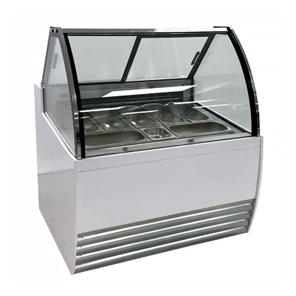 Vitrina fría para helados de 7 insertos MIGSA DW-7