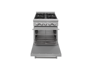 ESTUFA INDUSTRIAL A GAS DE 4 QUEMADORES CON HORNO MODELO GES-040-000_CG-41 MARCA DRAGO