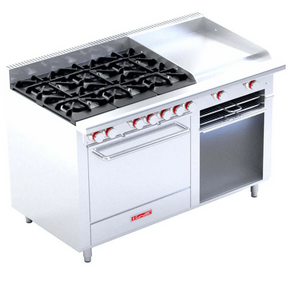 ESTUFA A GAS MODELO EC-6-H-GRILL  DE PISO MASTER LINEA PREMIUM  MARCA CORIAT
