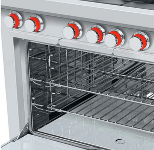 ESTUFA A GAS MODELO EC-6-H-GRILL  DE PISO MASTER LINEA PREMIUM  MARCA CORIAT