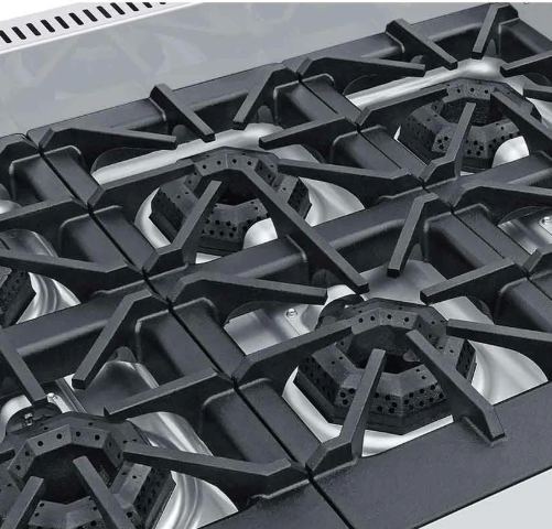 ESTUFA A GAS MODELO EC-6-H-GRILL  DE PISO MASTER LINEA PREMIUM  MARCA CORIAT