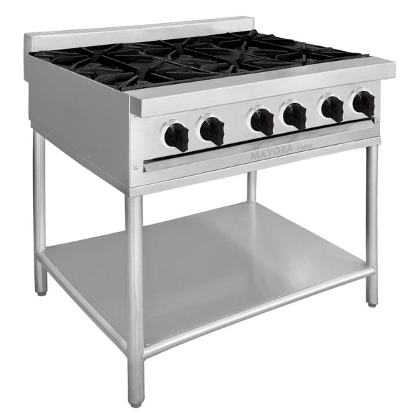Estufa modular de plancha INTERNATIONAL EM3 Medidas 180 x 70 x 85 cm