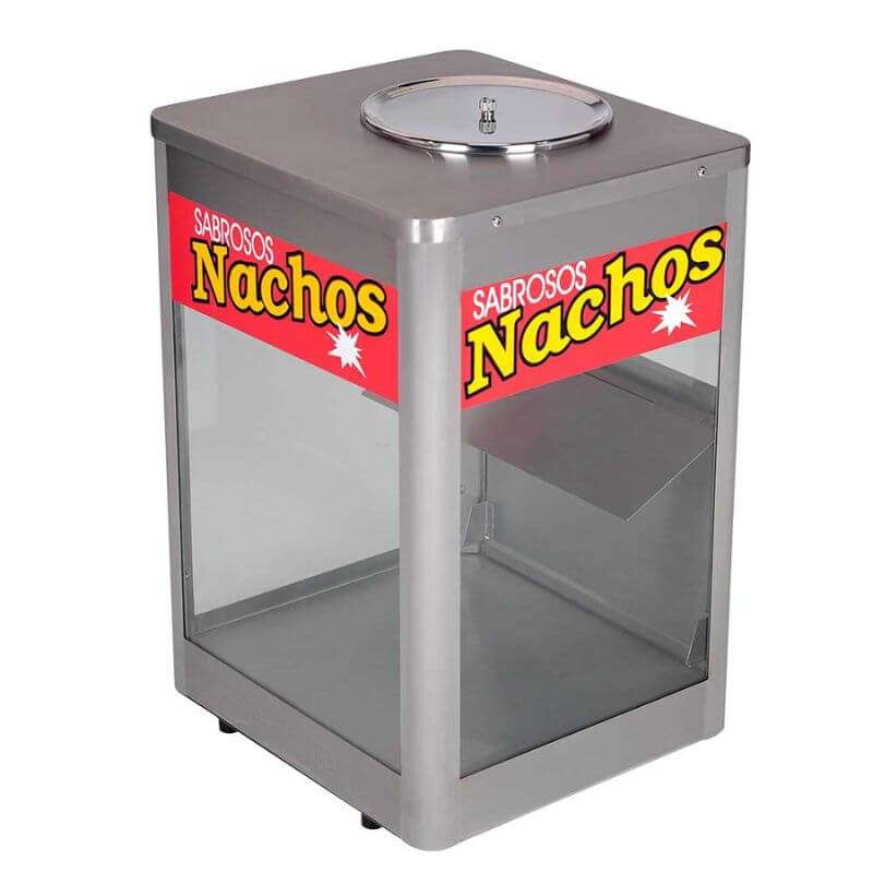 EXHIBIDOR DE NACHOS CON RESISTENCIA MODELO EN-3 MARCA INTERNATIONAL