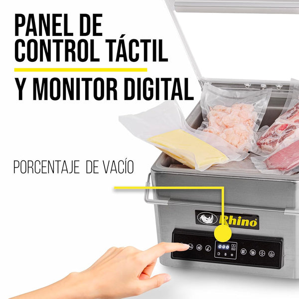 EMPACADORA AL VACIO 4M 3/H MOD EVAC-4 MARCA RHINO