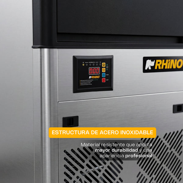 FABRICADORA DE HIELO MODELO FAHIEL-40 MARCA RHINO