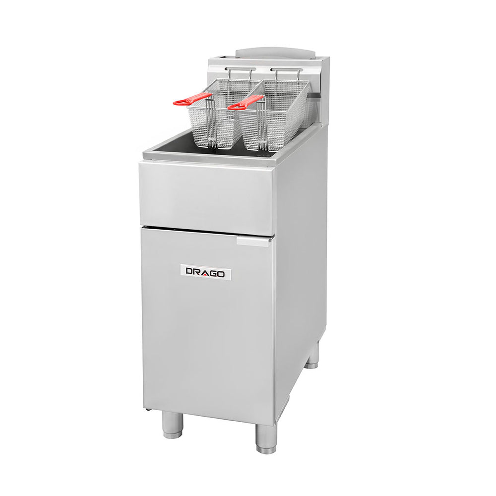 FREIDORA A GAS MODELO FG-21RS MARCA DRAGO
