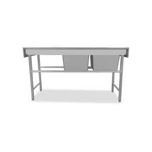 FREGADERO DE 2 TARJAS MODELO FREGA-2T MARCA RHINO