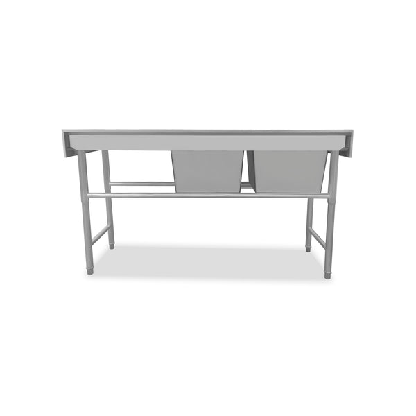 FREGADERO DE 2 TARJAS MODELO FREGA-2T MARCA RHINO
