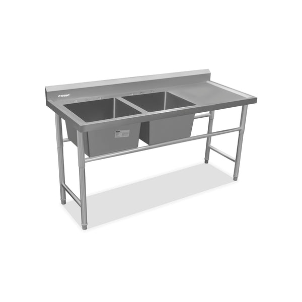 FREGADERO DE 2 TARJAS MODELO FREGA-2T MARCA RHINO
