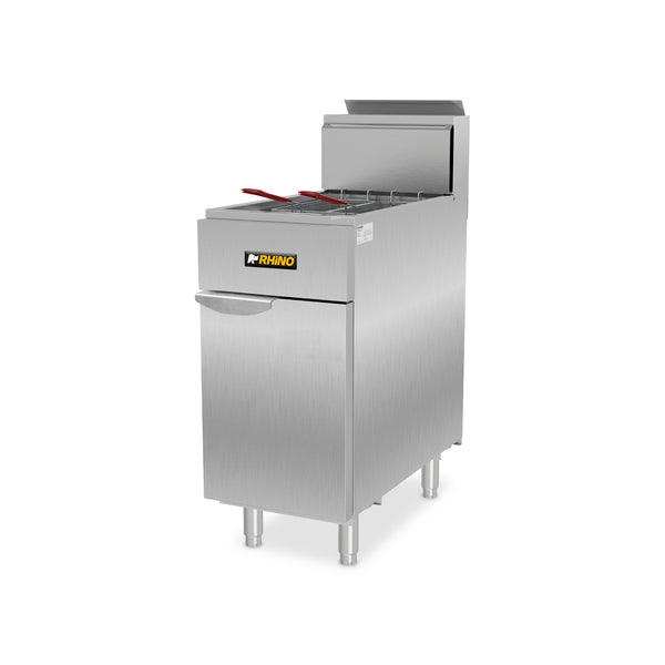 FREIDORA A GAS 22LTS MODELO FREI-22LP MARCA RHINO