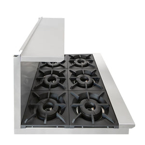 ESTUFA A GAS DE 6 QUEMADORES MODELO CG-61 MARCA DRAGO