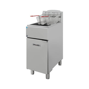 Freidora industrial DRAGO GFR-335-09 Medidas 396 x 774 x 1096 mm