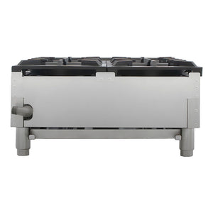 PARRILLA A GAS DE 4 QUEMADORES MODELO CG-40 MARCA DRAGO