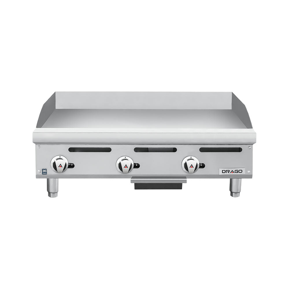 PLANCHA DE 3 QUEMADORES MODELO PG3 MARCA DRAGO