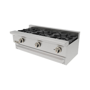 PARRILLA DE 3 QUEMADORES MODELO CG-30 SLIM MARCA DRAGO