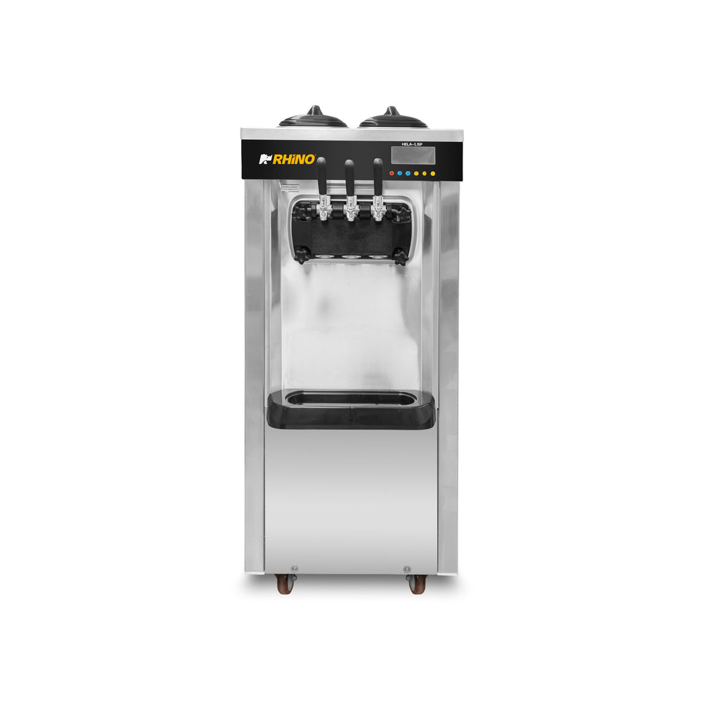 MAQUINA DE HELADO SUAVE DE PISO MODELO HELA-1.5P MARCA RHINO
