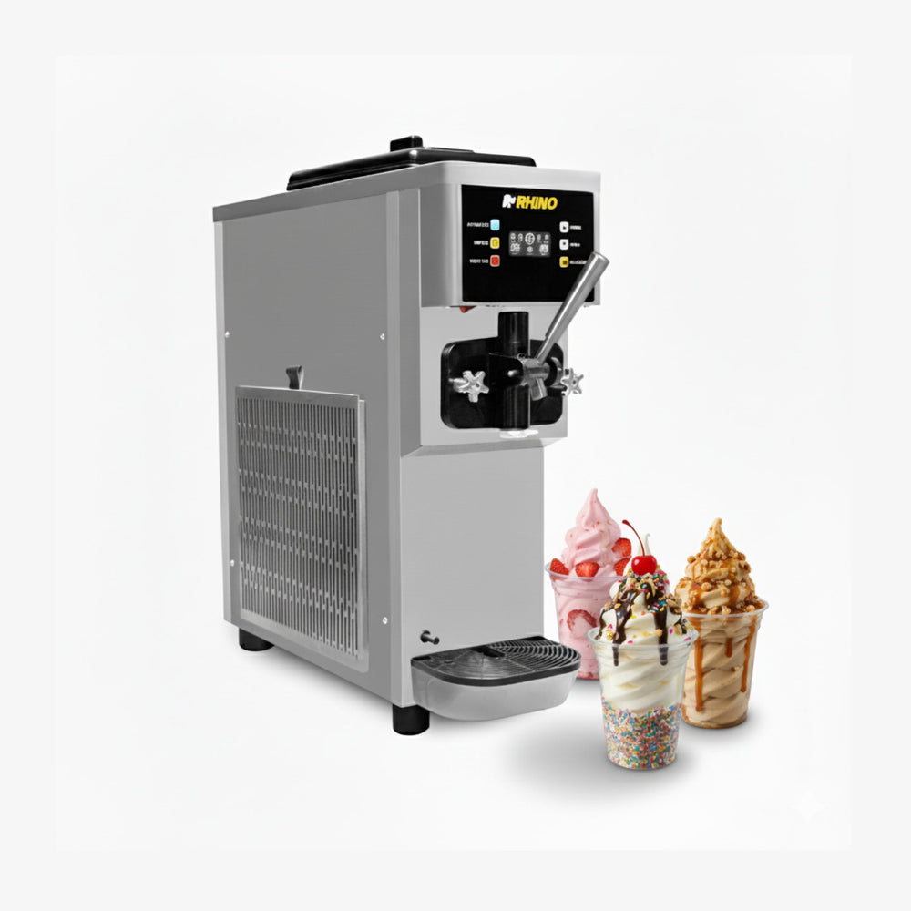 MAQUINA DE HELADOS DE MOSTRADOR MODELO HELA-10 MARCA RHINO