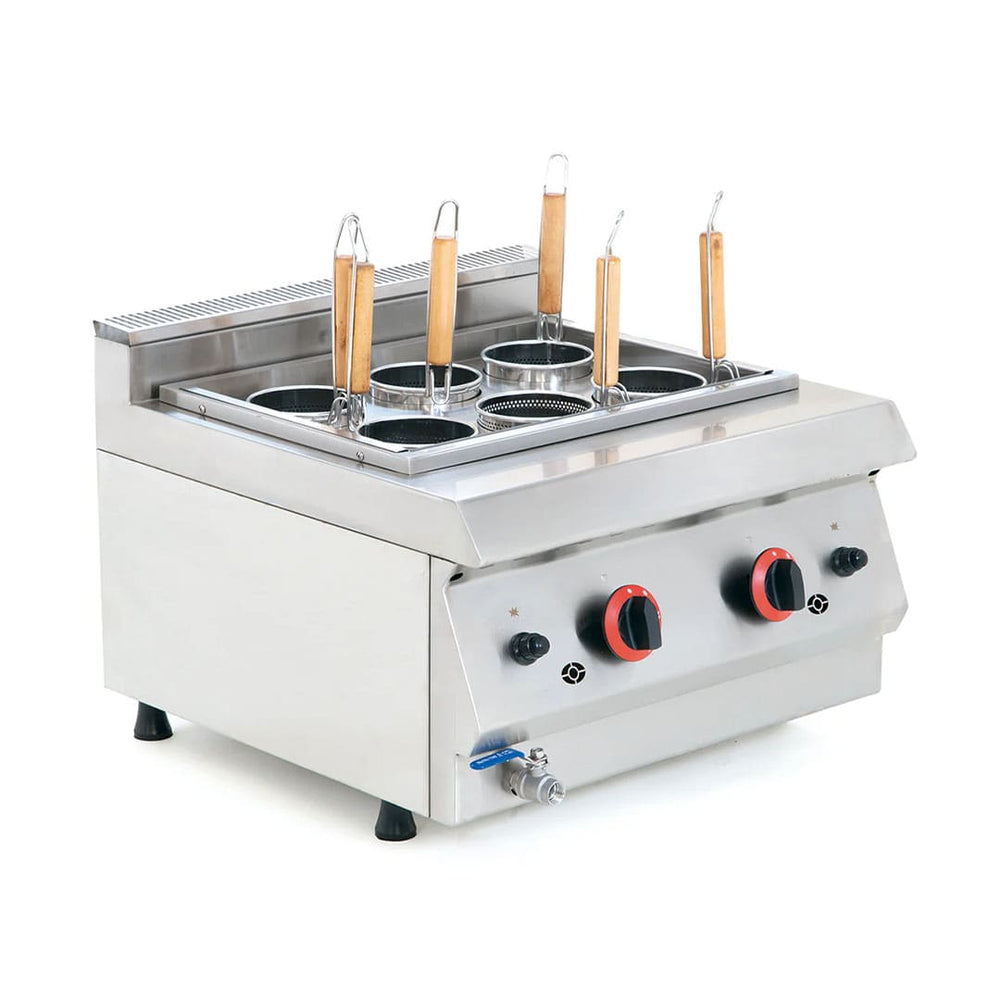 Cocedor de Pastas MIGSA HGL-610 6 Canastillas Acero Inoxidable