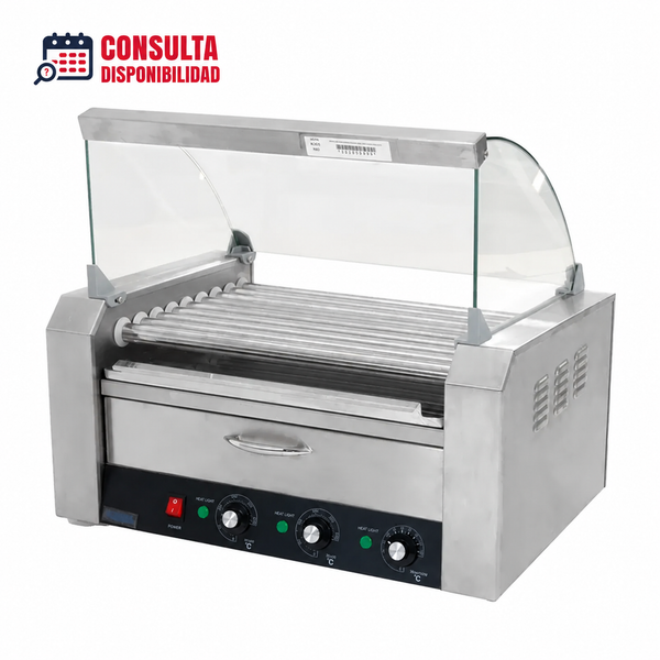 ASADOR DE SALCHICHAS CON CAJON PARA PAN MODELO HHD-09A MARCA MIGSA