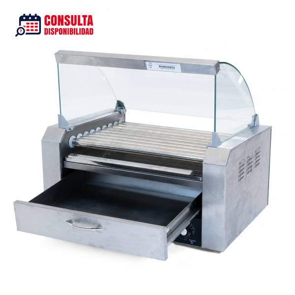 ASADOR DE SALCHICHAS CON CAJON PARA PAN MODELO HHD-09A MARCA MIGSA