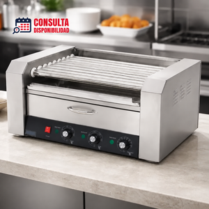 ASADOR DE SALCHICHAS CON CAJON PARA PAN MODELO HHD-09A MARCA MIGSA