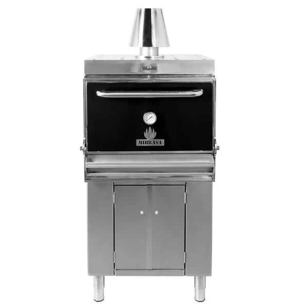 Horno de brasa con armario MIBRASA HMBAB160 Dimensiones parrilla 72 x 80 centimetros