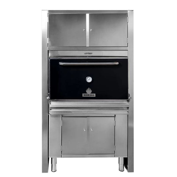 Horno de brasa con armario MIBRASA HMBAC75 Dimensiones parrilla 50 x 60 centimetros