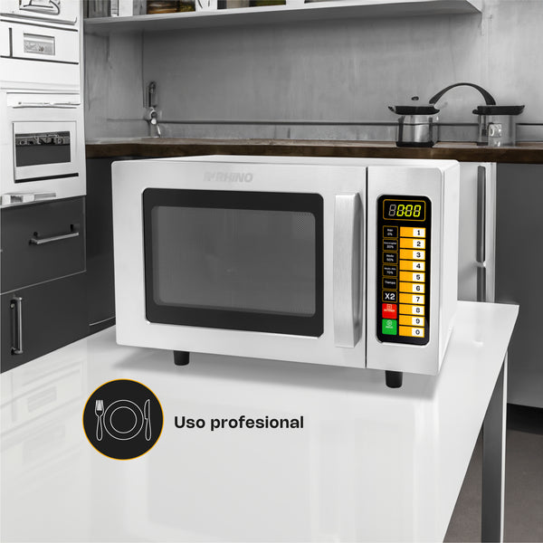 HORNO DE MICROONDAS PROFESIONAL 0.9FT MODELO HOMIC-09D MARCA RHINO