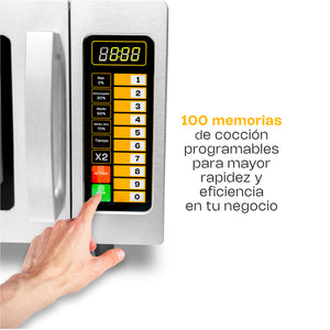 HORNO DE MICROONDAS PROFESIONAL 0.9FT MODELO HOMIC-09D MARCA RHINO