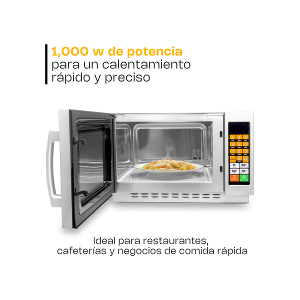 HORNO DE MICROONDAS PROFESIONAL 1.2FT MODELO HOMIC-12D MARCA RHINO