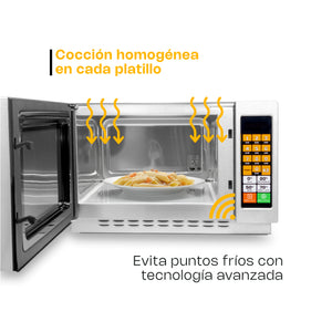 HORNO DE MICROONDAS PROFESIONAL 1.2FT MODELO HOMIC-12D MARCA RHINO