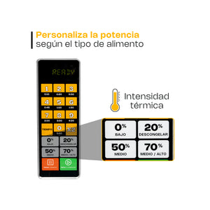 HORNO DE MICROONDAS PROFESIONAL 1.2FT MODELO HOMIC-12D MARCA RHINO
