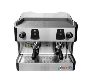 CAFETERA PROF P/EXPRESSO 2 GRUPOS  MODELO ITALBAR2 MARCA SAN SON