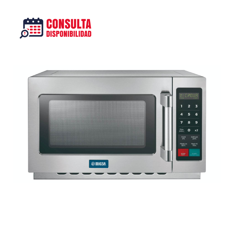 HORNO DE MICROONDAS COMERCIAL DIGITAL MARCA MIGSA