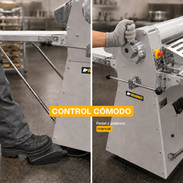 LAMINADORA DE PISO CON BANDAS REVERSIBLES MODELO LAMBA-274P MARCA RHINO