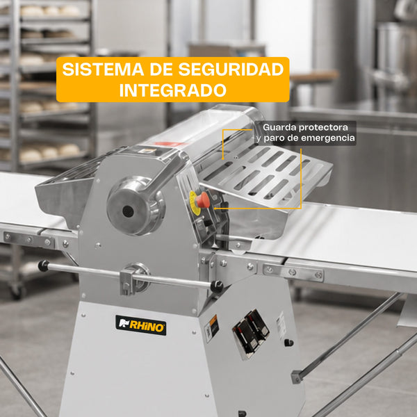 LAMINADORA DE PISO CON BANDAS REVERSIBLES MODELO LAMBA-274P MARCA RHINO