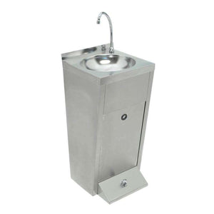 Lavamanos de pedestal MIGSA LE-1 Dimenciones 40 X 40 X 85 Centimetros