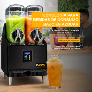 GRANITA DE 2 TAZONES 24LTS MODELO MAGRA-2TX MARCA RHINO
